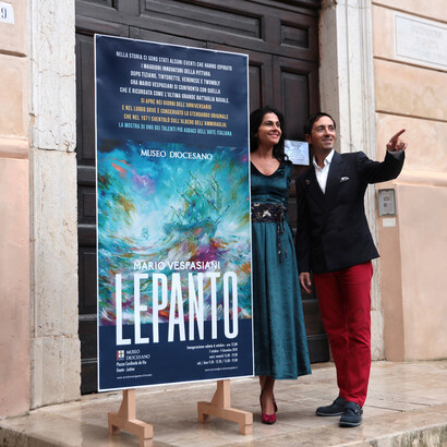 Mario Vespasiani. Lepanto. Courtesy of Museo Diocesano di Gaeta