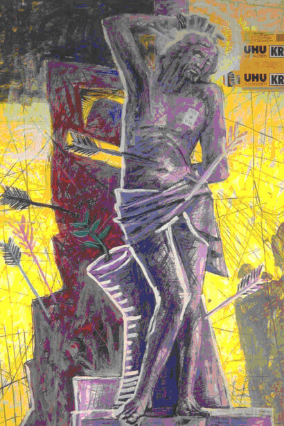 Andrés Nagel, 89019, 1989. Courtesy of the Museo de Bellas Artes de Bilbao