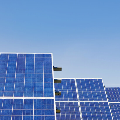 China is the world leader in production of solar panels