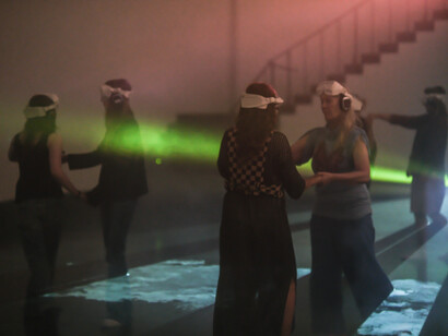 Lundahl & Seitl, River biographies - Embodiment session, Liljevalchs Konsthall, 2025. Courtesy of Lundahl Seitl