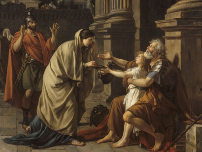 Jacques-Louis David. Courtesy of Louvre Museum