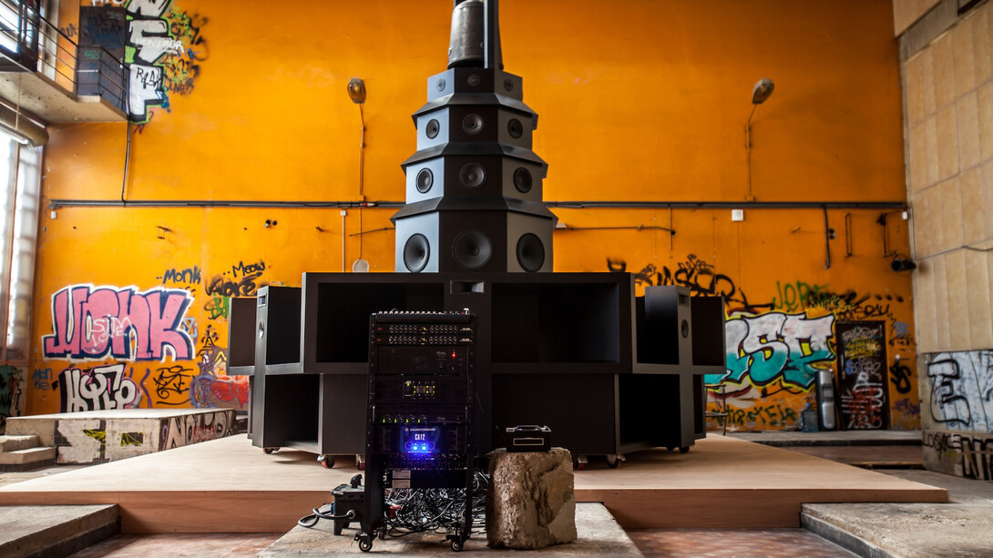 Zhang Ding, Control club (detail), 2013. Courtesy of Power Station of Art