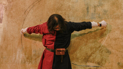 Igor Borozan per Leonardo Da Vinci. Foto di Gladys de la Raba