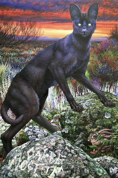 Angela Gram, Carpe noctem, 2018. Courtesy of VillageOneArt