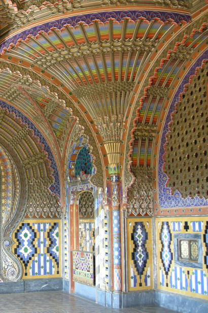 Castello di Sammezzano, Sala dei Pavoni