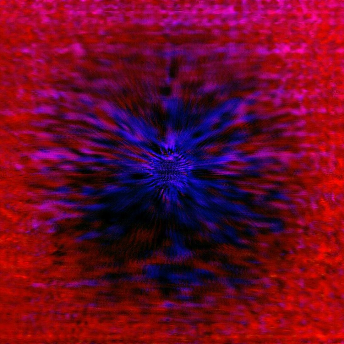 Sung Yong Hong, Noise 14, 2012, 3D Lenticular Print, 100 x 100 cm