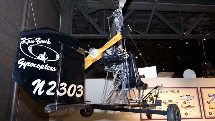 1970 Brock KB-2 'Gyroplane' Autogyro - N2303. Courtesy of EAA