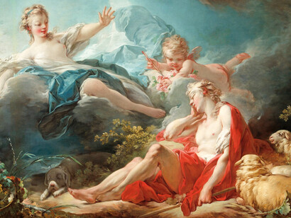 Diana and Endymion by Jean-Honoré Fragonard