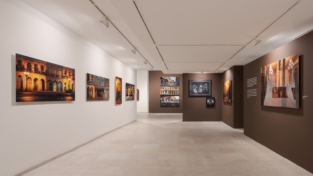 Luis Gabú, Habana mater. 2003-2023, vista de exhibición. Cortesía del Museo de Belas Artes da Coruña