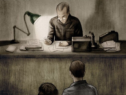 Detalle de una ilustración de Jonathan Burton, incluida en "1984" de George Orwell