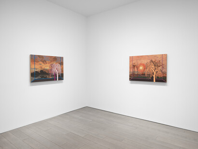 Whitney Bedford, exhibition view. Courtesy of Miles McEnery Gallery