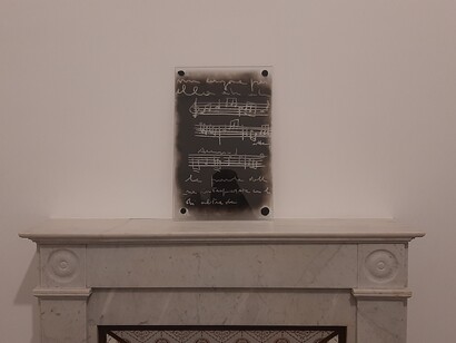 Paolo Icaro, Vetro affumicato, 1969, Dribbling, Galleria Lia Rumma