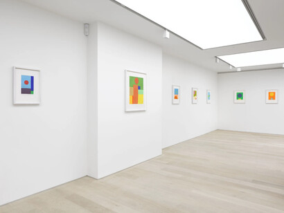 Etel Adnan. Courtesy of Alan Cristea Gallery