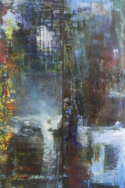 Joseph Diggs, Pools (detail), 2015. Courtesy of Gallery Naga