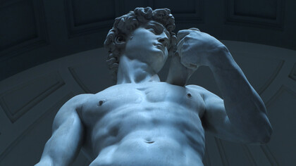 Michelangelo's David, Galleria dell'Accademia, Florence, Italy