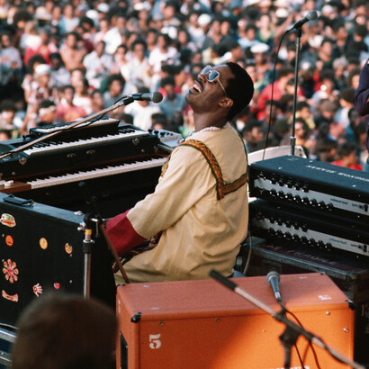 Kwame Brathwaite, Stevie, 1975 c. Courtesy of Philip Martin Gallery
