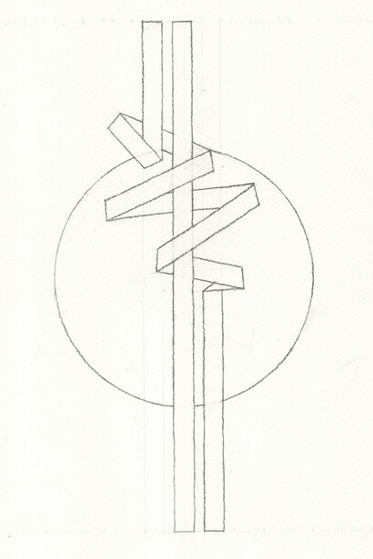 Moon 2, 20 x 20cm  charcoal on paper, 2018 