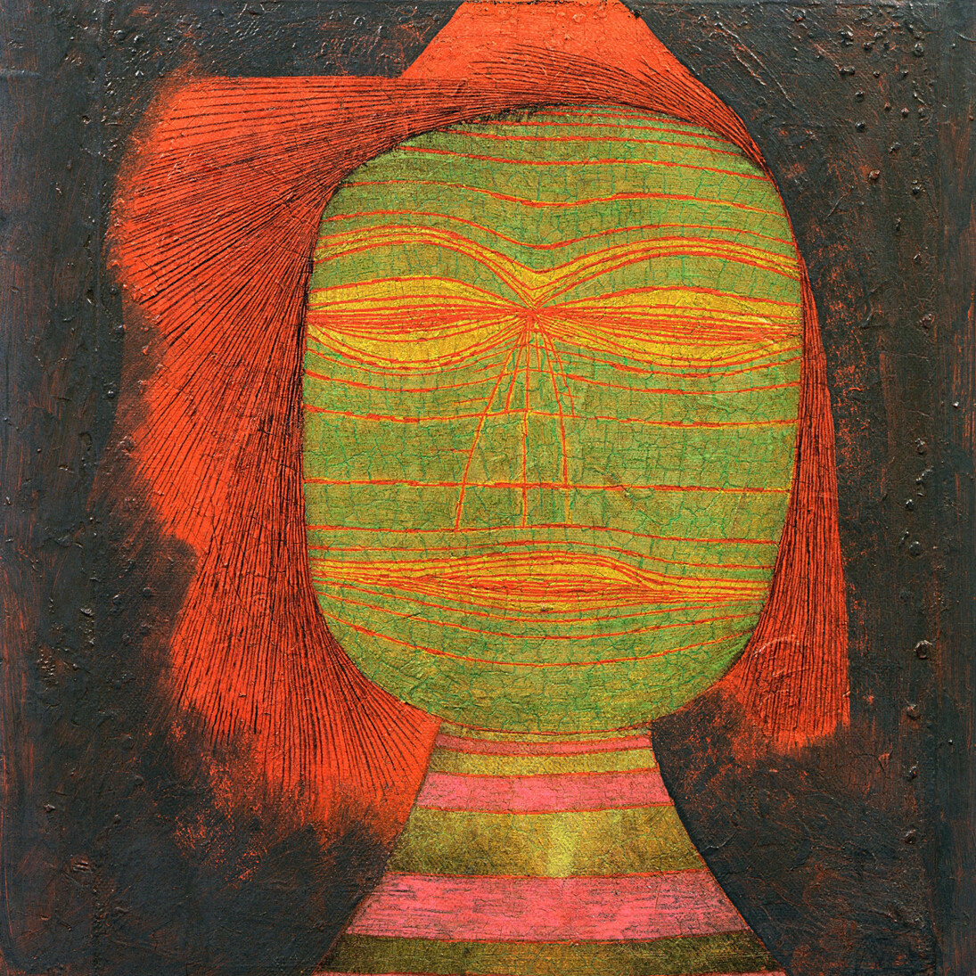 Paul Klee, Schauspieler, Masque comedien, 1924