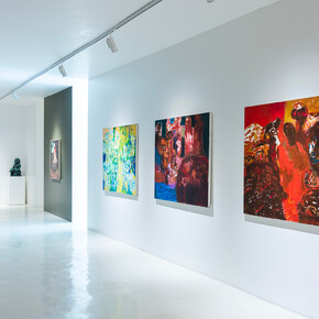 Gilberto Aceves Navarro and Daniel Lezama, Profundo México, exhibition view. Courtesy of Hilario Galguera Gallery