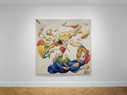 Cesar Santos, Manuscripts, exhibition view. Courtesy of Robilant+Voena