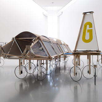 Jean Katambayi Mukendi, Ratio, exhibition view. Courtesy of M HKA