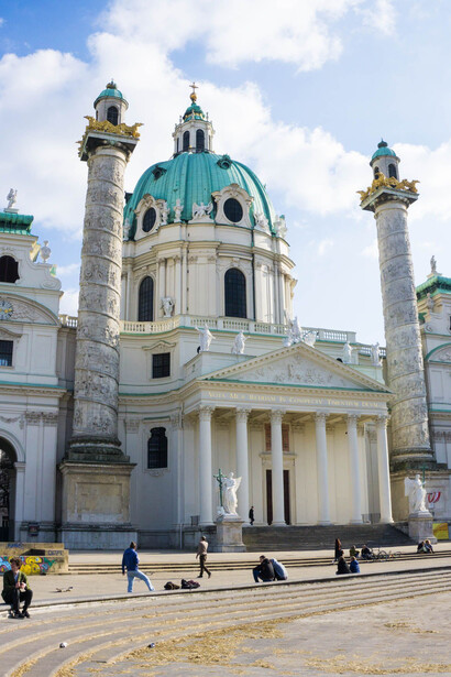 Die Wiener Karlskirche