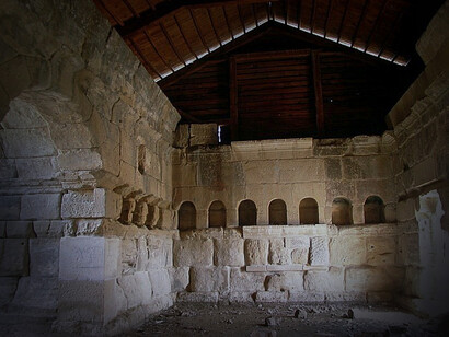 El yacimiento romano de Los Bañales se encuentra en el término municipal de Uncastillo, Aragón, España