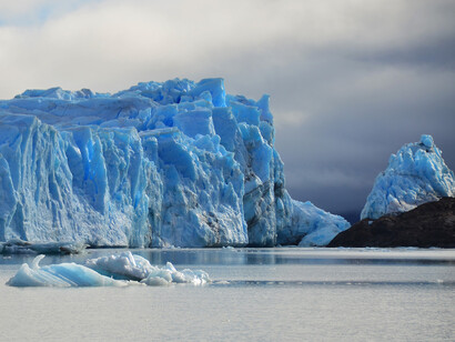 Parque Nacional Los Glaciares en la Patagonia Argentina