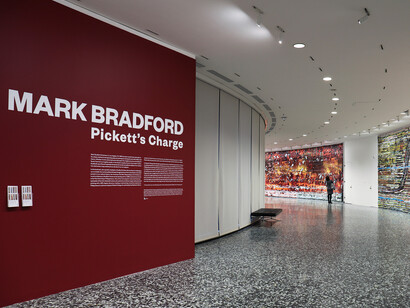 Mark Bradford. Courtesy of Hirshhorn Museum