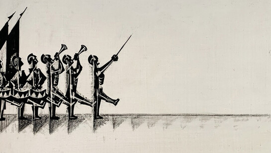 Si Lewen: The Parade. Courtesy of Menil