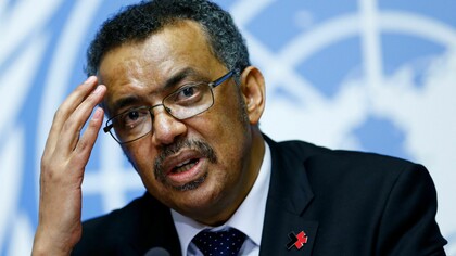 Tedros Adhanom es director general de la OMS desde hace unos meses