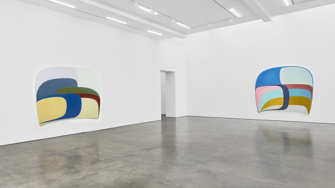 Joanna Pousette-Dart, Centering, exhibition view. Courtesy of Lisson Gallery