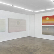 Matthew Weinstein, The setting sun is beautiful because of all it makes us lose, exhibition view. Courtesy of Tibor de Nagy Gallery