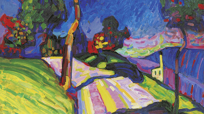 Wassily Kandinsky - Murnau Kohlgruberstrasse