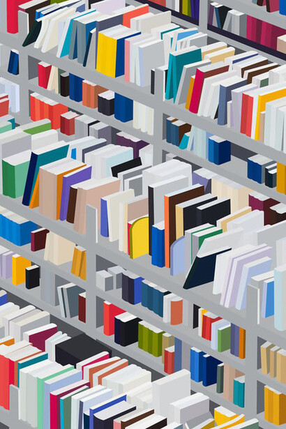 Daniel Rich, Amazon books, 2018. Courtesy of Bernhard Knaus Fine Art 