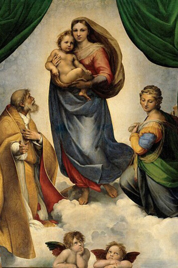 Raphael Sistine Madonna (1514)
