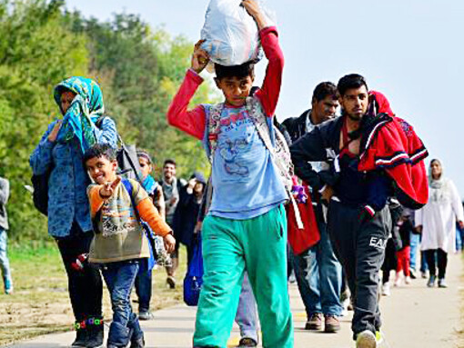 The migration crisis has led to stricter border controls, leaving refugees departing Hungary with limited options as European borders tighten