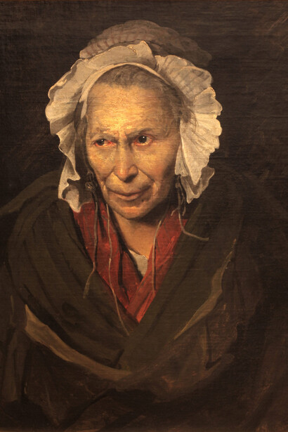Theorore Gericault. Louco. Monomania de inveja. 1822 -1828. Museu de Belas Artes de Lyon