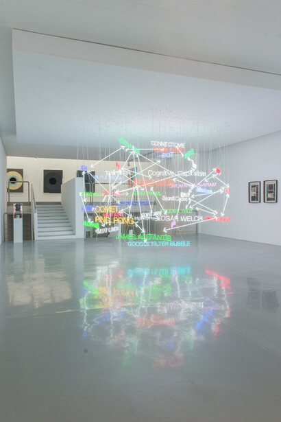 Warren Neidich, installation view. Courtesy of Priska Pasquer