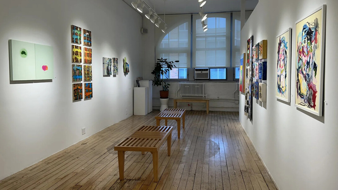 Various artists, Friends and family four, exhibition view. Courtesy of Carter Burden Gallery