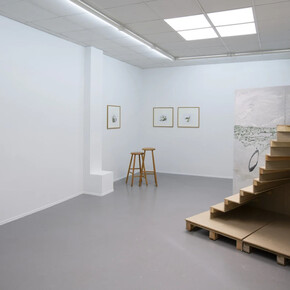 Kaspar Bonnén and Karl Jonathan Sandegård, Between silence and history, exhibition view. Courtesy of Kant Gallery