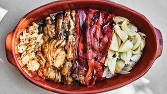 Perfect for summer vegetables, Chef José Andrés offers two ways to make Catalan Roasted Vegetables, a simple but delicious dish. Photography by Joan Pujol-Creus