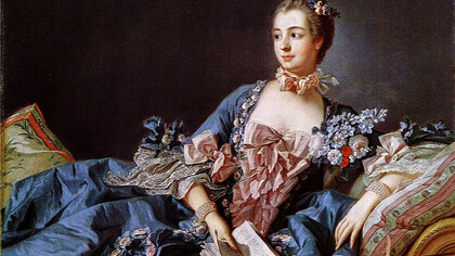 Francois Boucher Madame de Pompadour (1756)