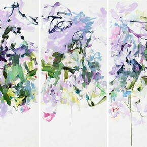 Yolanda Sanchez, Peace Piece, Oil on canvas, 70 x 96 in. 2014