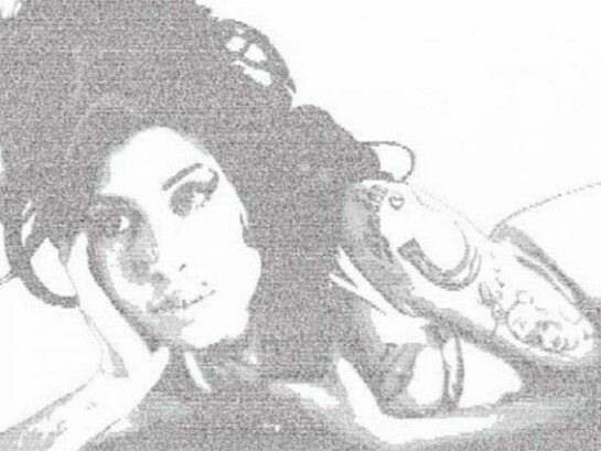 Annemarie Wright, ‘The Lioness’, Handwritten text: Amy Winehouse lyrics, Ink on Paper, 105 x 136cm