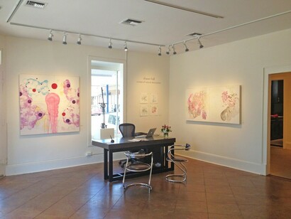 Shawn Hall, Exhibition view. Courtesy of Cole Pratt Gallery