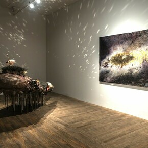 Monica Cook, Milk, Exhibition view. Courtesy of Postmasters Gallery 