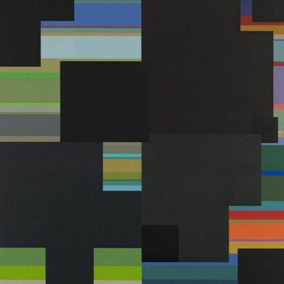 Jon Thompson, The Toronto Cycle # 22, Ophiachus into Taurus, 2012, oil on canvas, 170 x 160 cm
