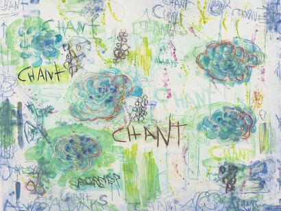 Joan Snyder/ Six Chants and One Altar. Courtesy of Anders Wahlstedt Fine Art
