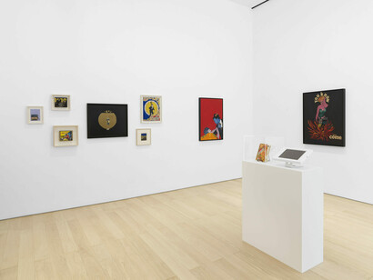 Rosalyn Drexler, My life has a life of its own, exhibition view. Courtesy of Garth Greenan Gallery